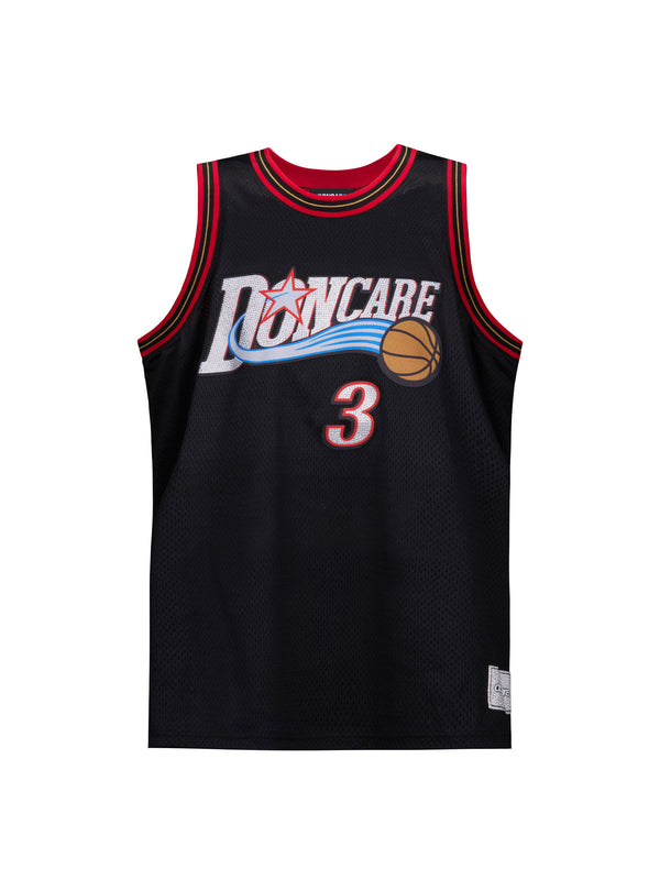 DONCARE "Rhinestone basketball jersey"